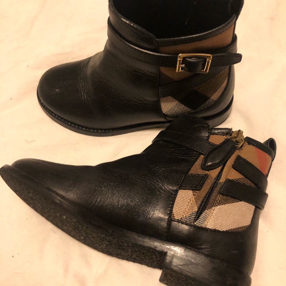 Burberry Girls Ankle Booties